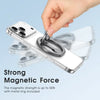 Support magnétique double face pour téléphone, réglable et compatible avec les iPhone 12 à 17.