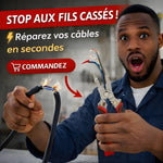 Charger l'image dans la galerie, Pince à dénuder et à tordre 16 en 1 pour couper et tirer les fils, ciseaux à câbles, pince testeur de tension
