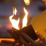 Charger l'image dans la galerie, 🔥Portefeuille magique en cuir avec effet de feu🔥
