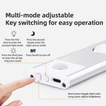Charger l'image dans la galerie, Liquidation totale - 50 % 🔥 Promotions de liquidation 🔥 Lampe LED magnétique sans fil USB avec détecteur de mouvement pour cuisine, éclairage sous meuble
