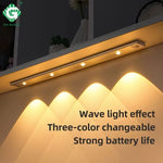 Charger l'image dans la galerie, Liquidation totale - 50 % 🔥 Promotions de liquidation 🔥 Lampe LED magnétique sans fil USB avec détecteur de mouvement pour cuisine, éclairage sous meuble

