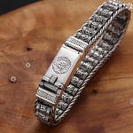 Charger l'image dans la galerie, Bracelet Roue de Prière Tibétaine – Argent 925, Porte-Bonheur

