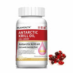 Charger l'image dans la galerie, Capsules d'huile de krill avec oméga 3 et astaxanthine
