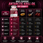 Charger l'image dans la galerie, Capsules d'huile de krill avec oméga 3 et astaxanthine

