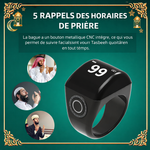 Charger l'image dans la galerie, DEEN URBAN™ - Chapelet electronique avec application mobile ( tapis de prière + bouteille eau zamzam offerts)

