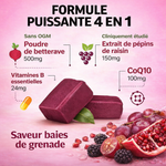 Charger l'image dans la galerie, Gummies de betterave premium 8 en 1-Plus d’énergie, plus de confiance, chaque jour
