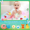 🛁 Bombes de bain naturelles pour enfants avec méga bulles et surprise à l'intérieur 🥚✨ Identiques à celles de la vidéo