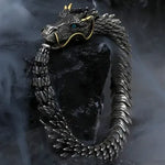 Charger l'image dans la galerie, 👑Bracelet vintage original fait main à la mode avec tête de dragon (2026)
