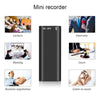 Enregistreur numérique professionnel à commande vocale et lecteur MP3 de 8 Go