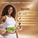 Charger l'image dans la galerie, Capsules molles de noix noire pour nettoyage intestinal naturel
