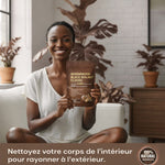 Charger l'image dans la galerie, Capsules molles de noix noire pour nettoyage intestinal naturel
