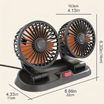 Charger l'image dans la galerie, Ventilateur de voiture à 360 degrés
