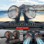 Charger l'image dans la galerie, Ventilateur de voiture à 360 degrés
