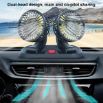 Charger l'image dans la galerie, Ventilateur de voiture à 360 degrés
