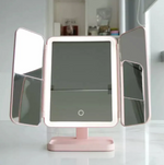 Charger l'image dans la galerie, Miroir de maquillage LED à trois volets

