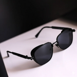 Charger l'image dans la galerie, Lunettes de soleil Steampunk à protection latérale
