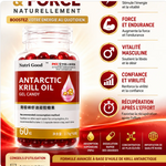 Charger l'image dans la galerie, Bonbons gélifiés à l'huile de krill antarctique 100 % pure et de qualité supérieure
