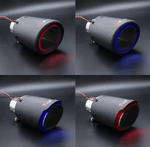 Charger l'image dans la galerie, 🔥🔥🔥Embout d'échappement en fibre de carbone avec lumière LED en stock🔥🔥🔥
