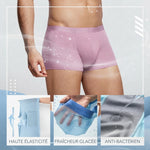 Charger l'image dans la galerie, ( Lot de 3 Ensembles ) Culotte en soie glacée pour homme
