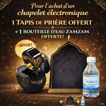 Charger l'image dans la galerie, DEEN URBAN™ - Chapelet electronique avec application mobile ( tapis de prière + bouteille eau zamzam offerts)
