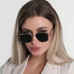Charger l'image dans la galerie, Lunettes de soleil Steampunk à protection latérale
