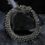 Charger l'image dans la galerie, 👑Bracelet vintage original fait main à la mode avec tête de dragon (2026)
