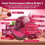 Charger l'image dans la galerie, Gummies de betterave premium 8 en 1-Plus d’énergie, plus de confiance, chaque jour
