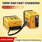 Charger l'image dans la galerie, 💥Chargeur ultra-rapide avec câble rétractable  3 en 1 GaN 120 W
