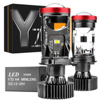 Charger l'image dans la galerie, 💡 Kit de phares LED Y7D H4 – 90 W ultra lumineux | 6 500 K | 18 000 lm chacun 💡

