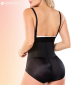 Charger l'image dans la galerie, Culotte taille haute SilkSculpt noire - 1 achetée = 1 offerte

